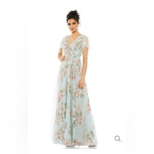 Mac Duggal 11220 beaded floral Size 16 NEW $798